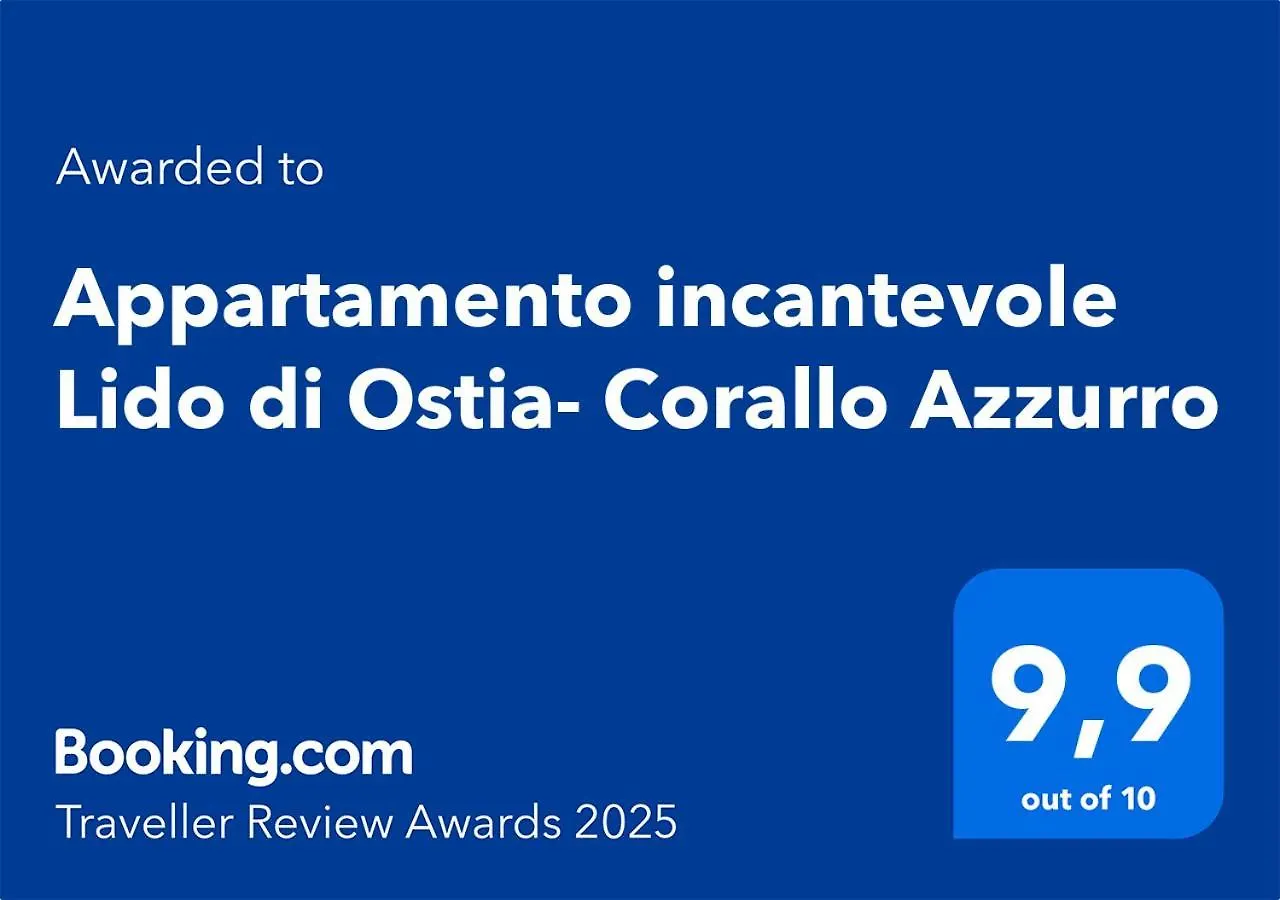 Appartamento Incantevole Lido Di Ostia- Corallo Azzurro